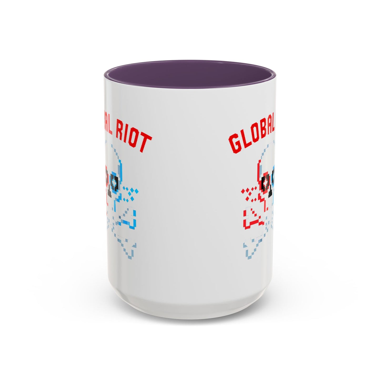 Taza de café con acento de Global Riot (325 ml y 433 ml)