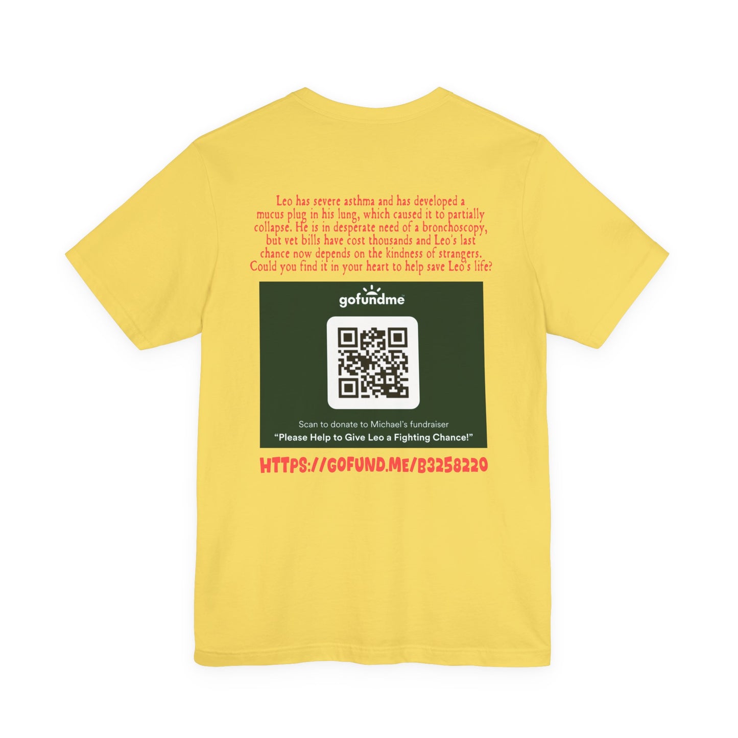 Please Save Leo the Cat Unisex T-Shirt