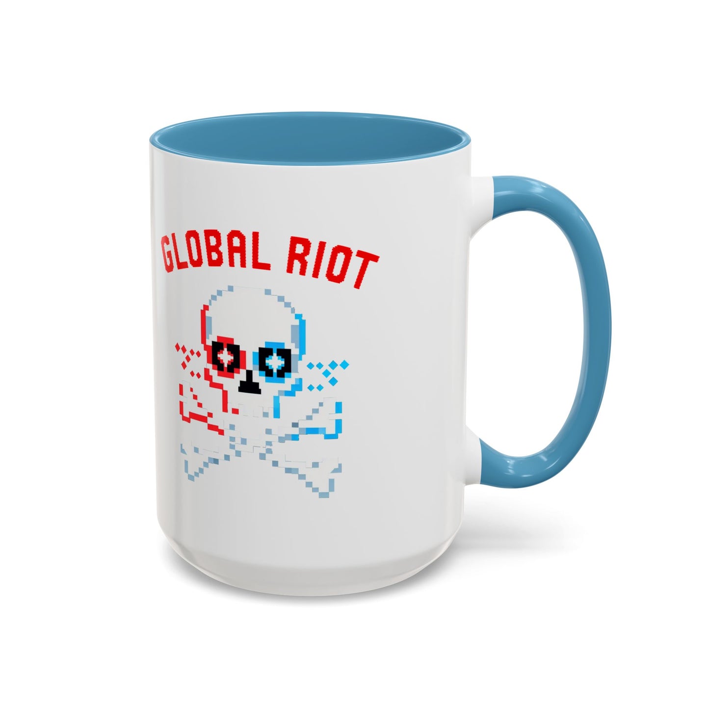 Taza de café con acento de Global Riot (325 ml y 433 ml)