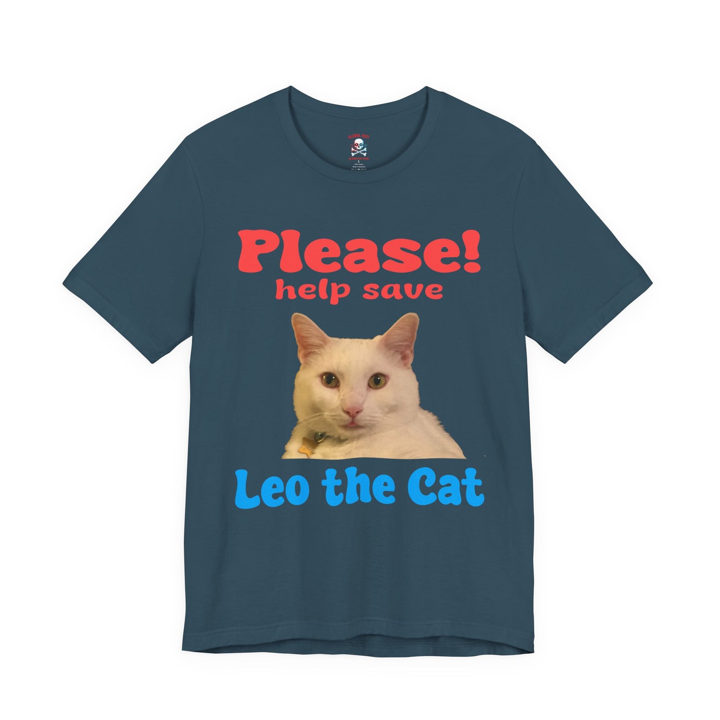 Please Save Leo the Cat Unisex T-Shirt