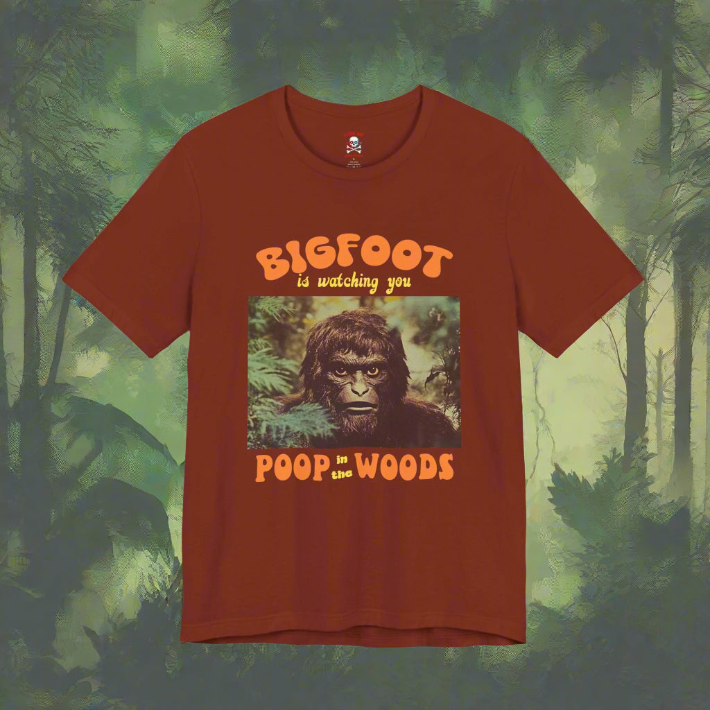 Bigfoot Is Watching You Unisex T-Shirt