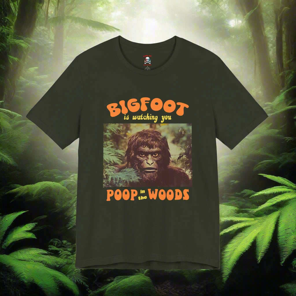 Bigfoot Is Watching You Unisex T-Shirt