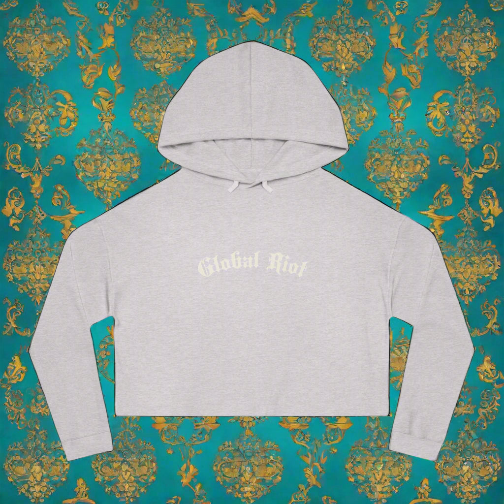 Sudadera corta con capucha para mujer de Global Riot