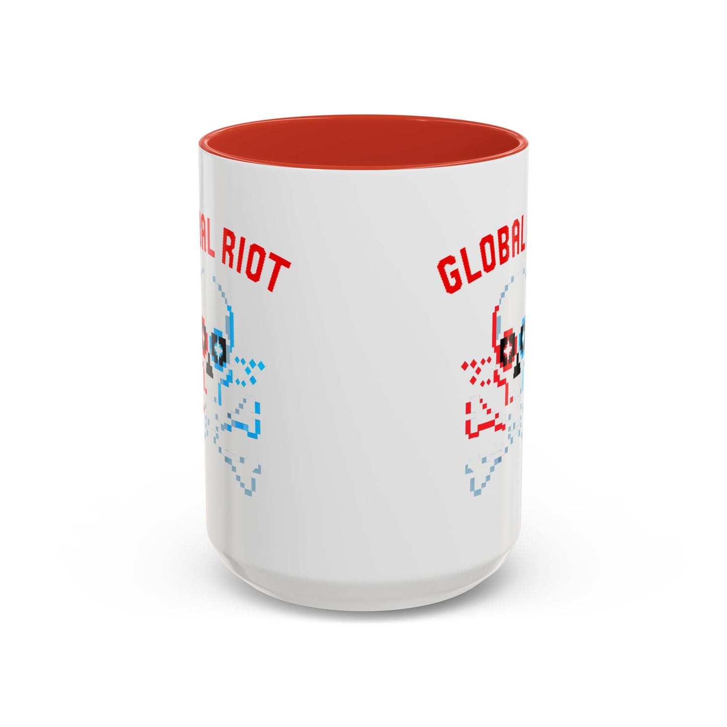 Taza de café con acento de Global Riot (325 ml y 433 ml)