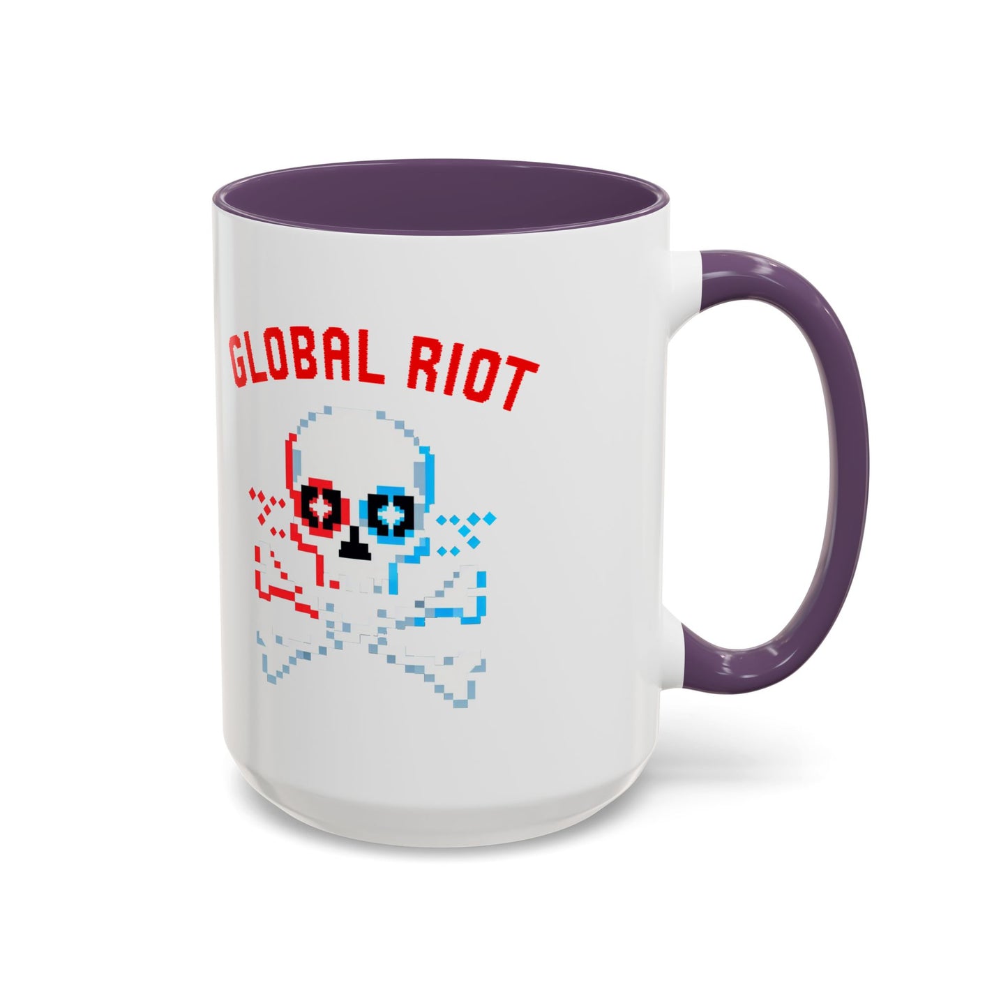 Taza de café con acento de Global Riot (325 ml y 433 ml)
