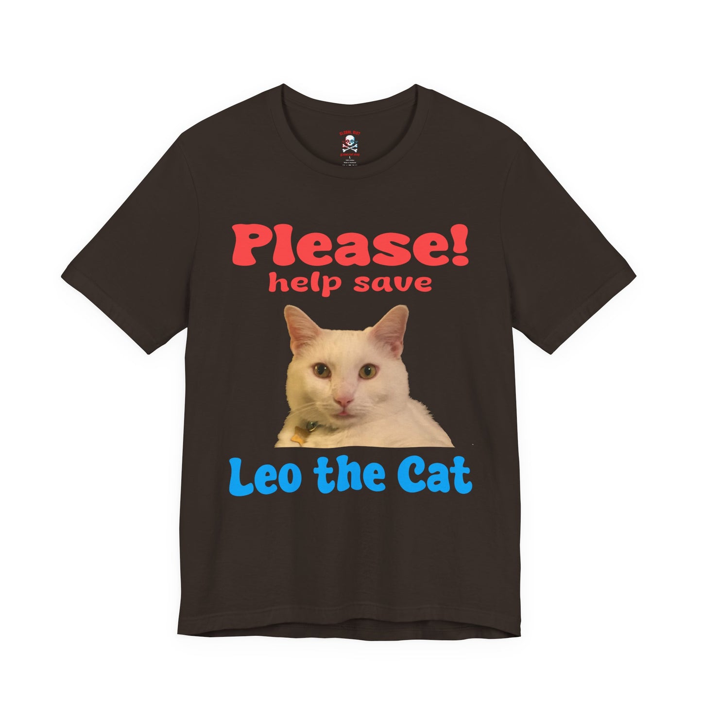 Please Save Leo the Cat Unisex T-Shirt