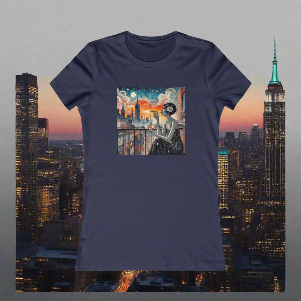 Camiseta de mujer "Escapismo del fuego"