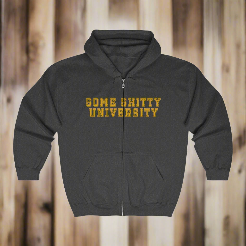 Sudadera con capucha y cremallera de Some Shitty University