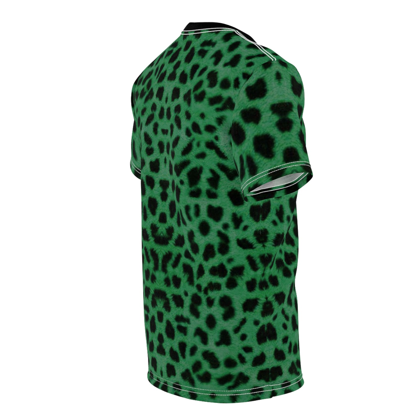 Global Riot Green Cheetah Print Unisex T-Shirt