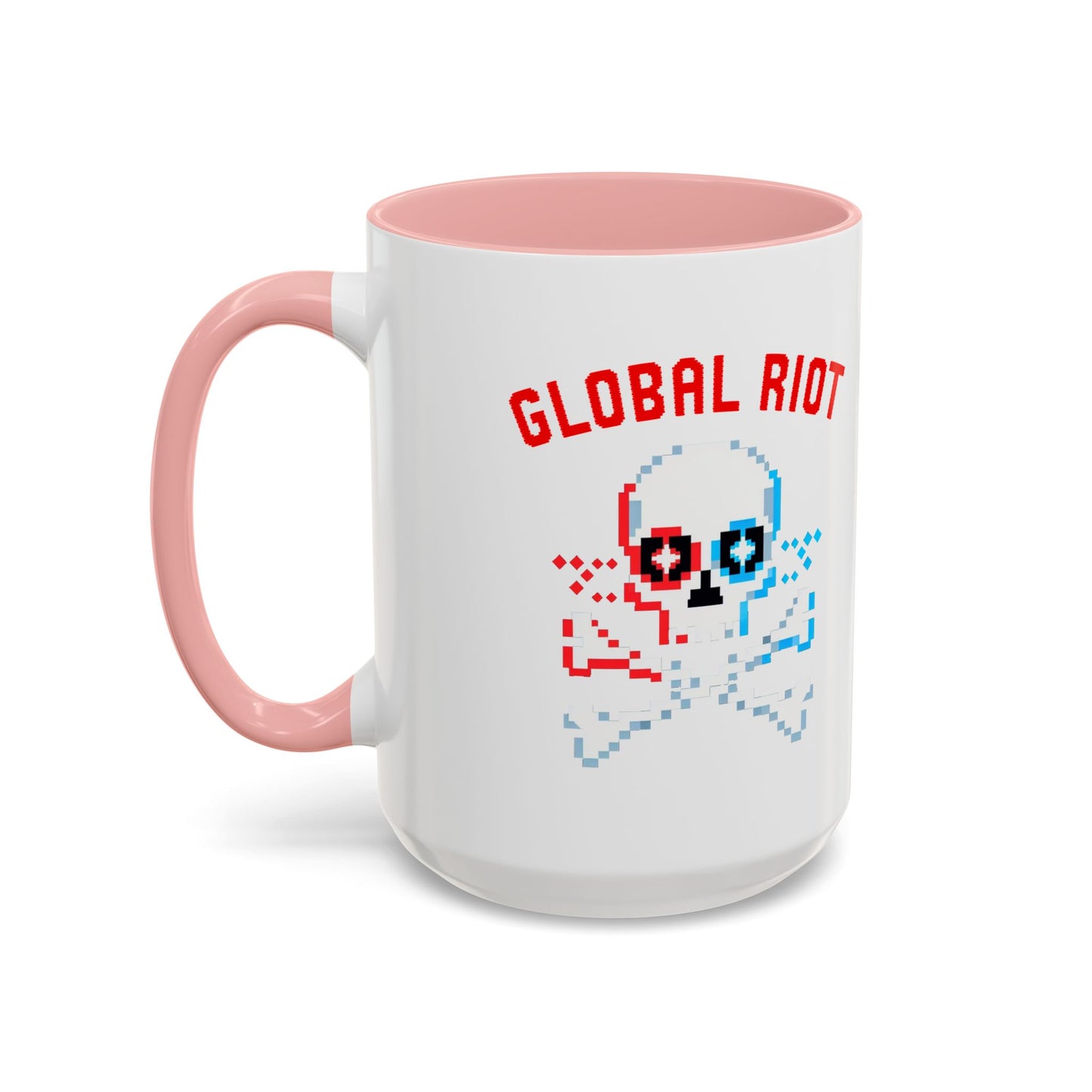 Taza de café con acento de Global Riot (325 ml y 433 ml)