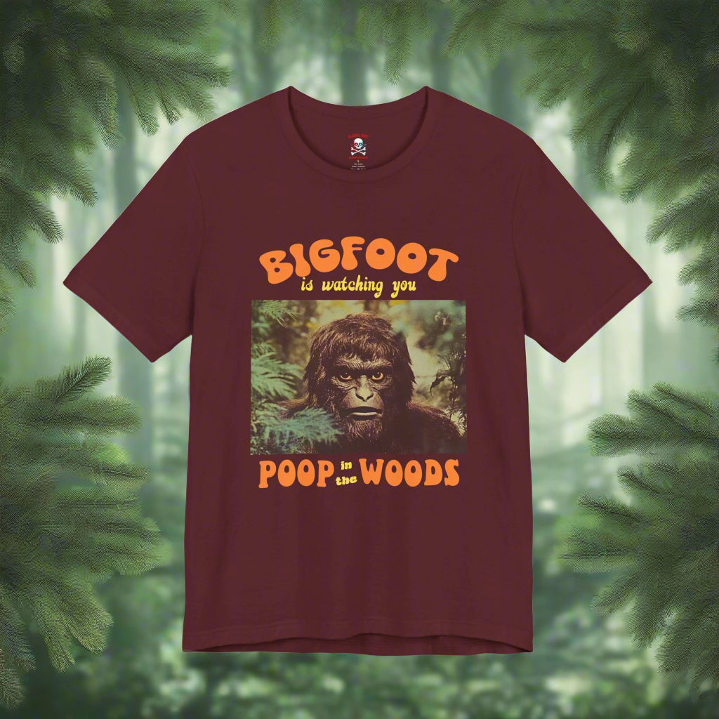 Bigfoot Is Watching You Unisex T-Shirt