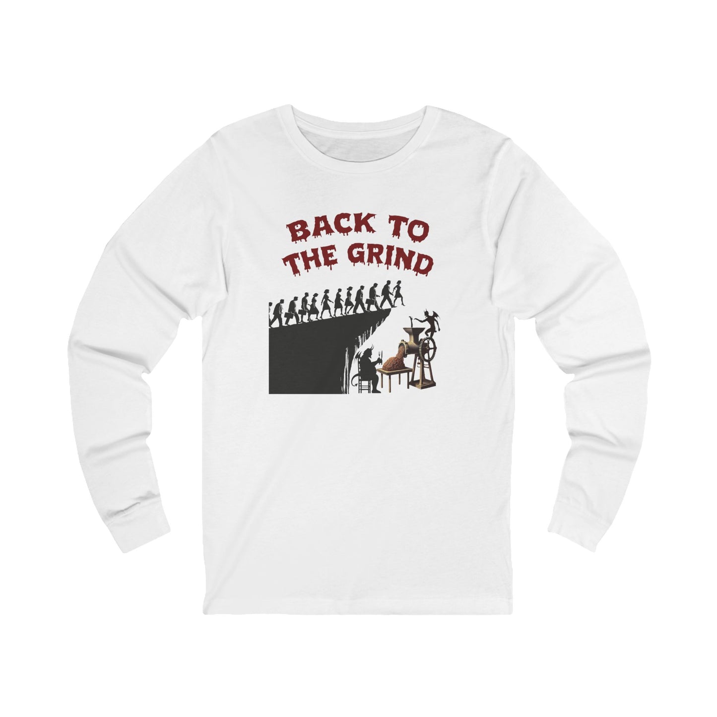 Camiseta de manga larga unisex Back to the Grind