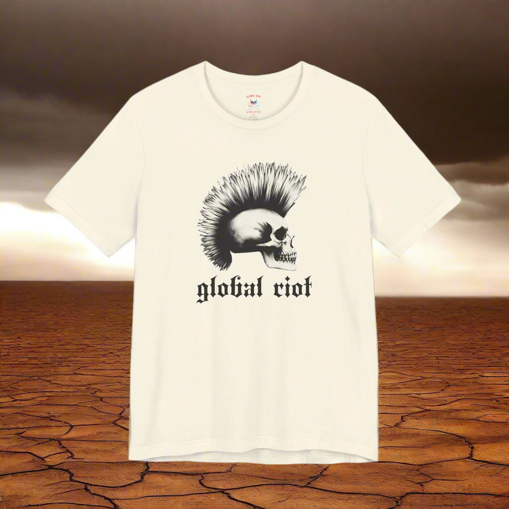 Global Riot Punk Skull Unisex T-Shirt