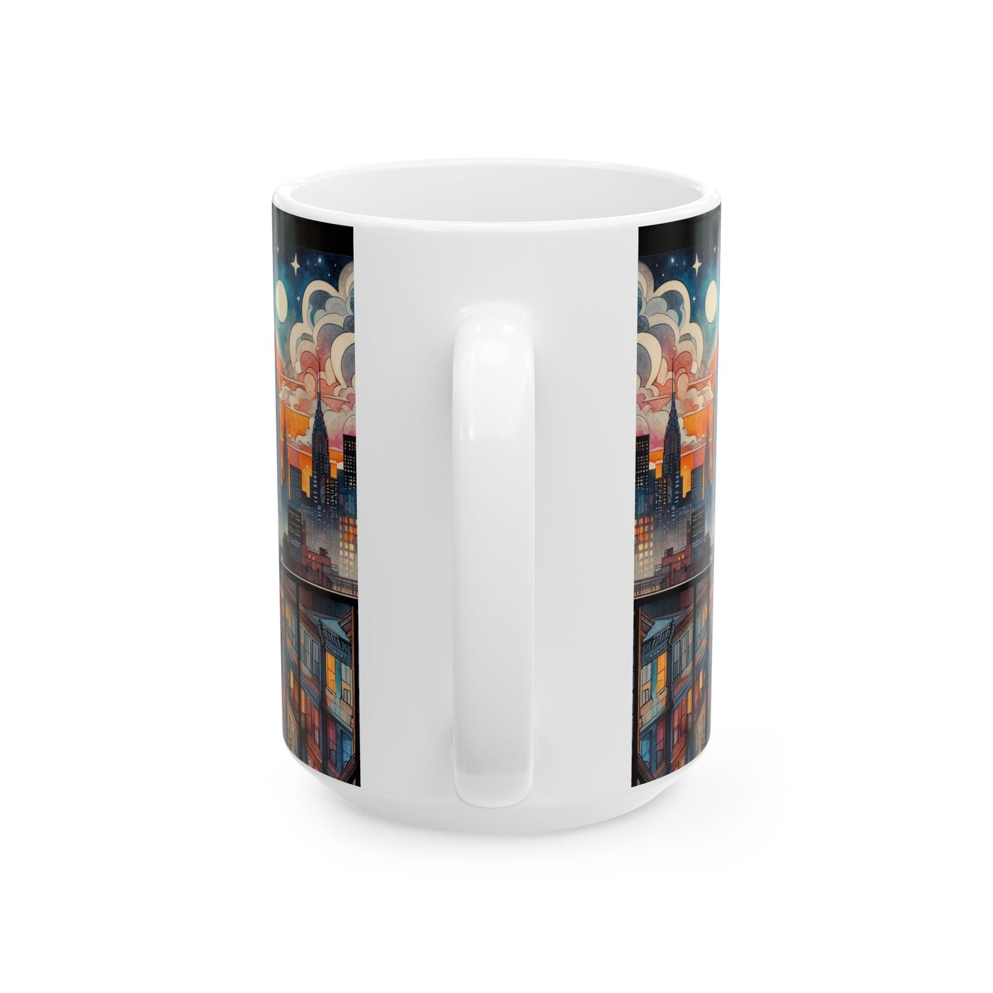 Fire Escapism Ceramic Mug, (11oz, 15oz)