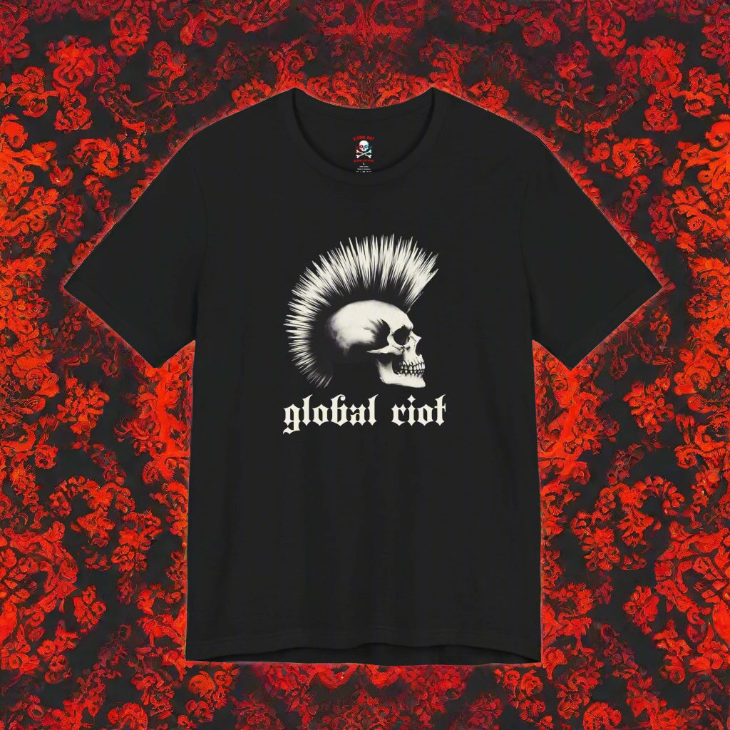 Global Riot Punk Skull Unisex T-Shirt