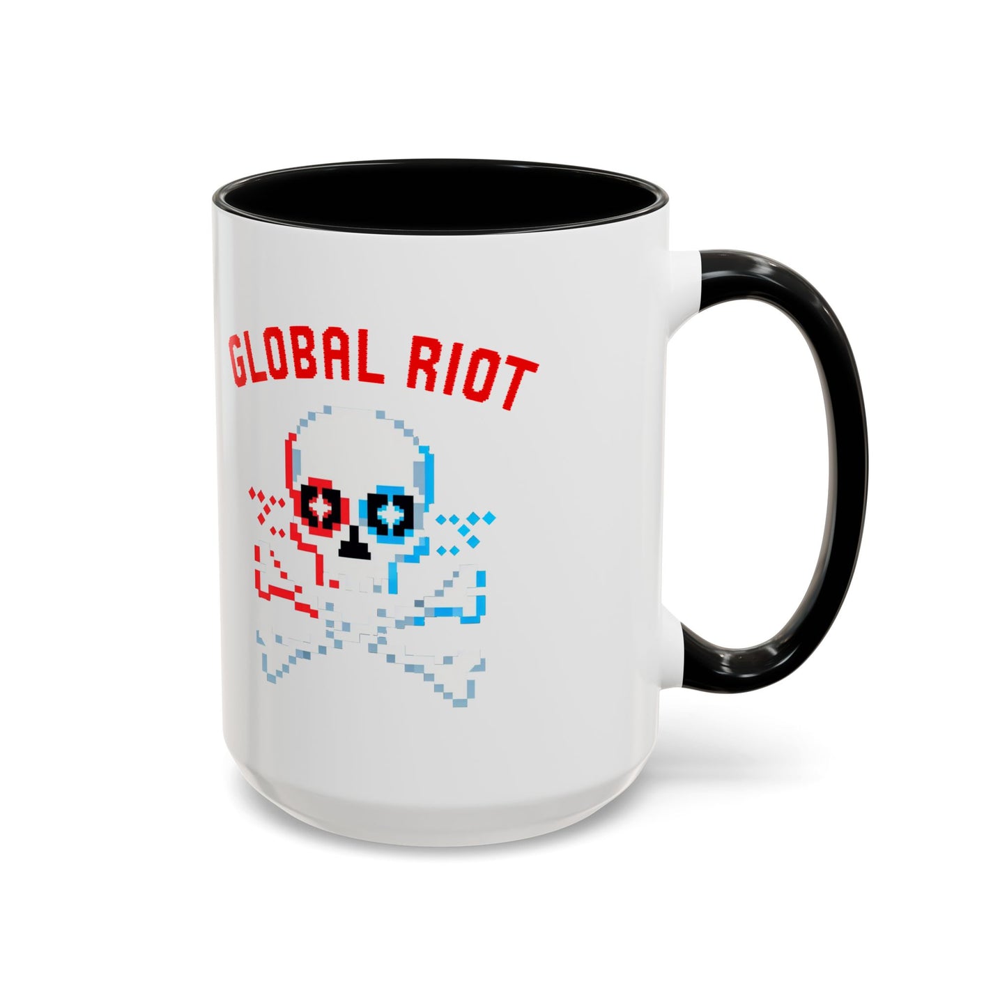 Taza de café con acento de Global Riot (325 ml y 433 ml)