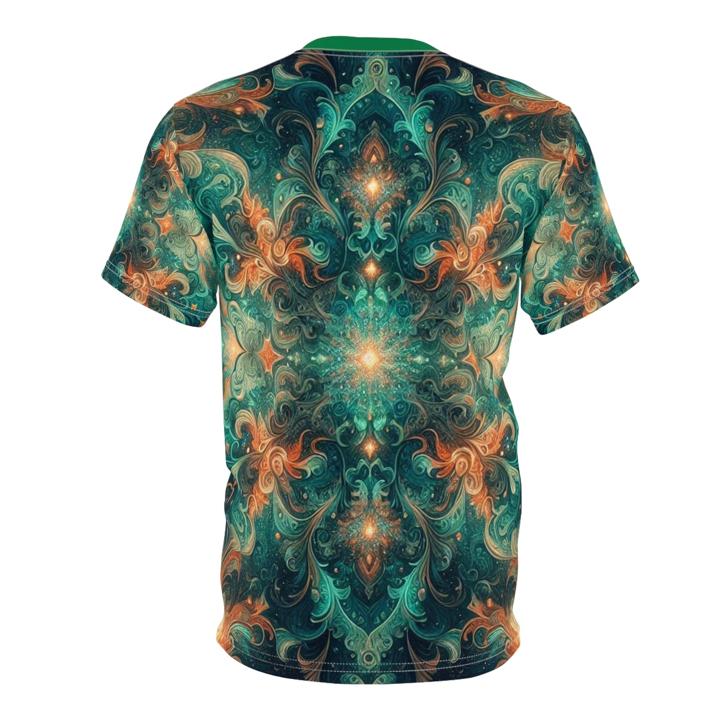 Emerald Labyrinth Unisex Cut & Sew Tee (AOP)