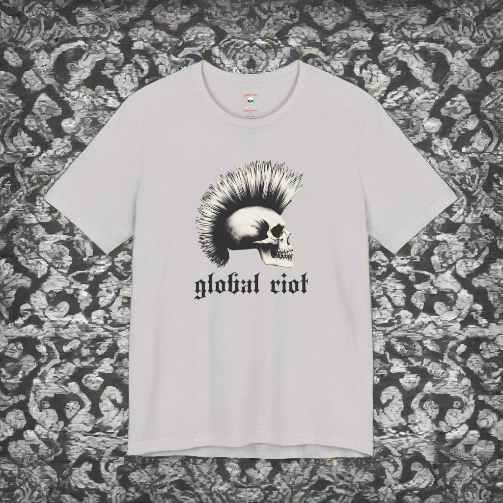 Global Riot Punk Skull Unisex T-Shirt