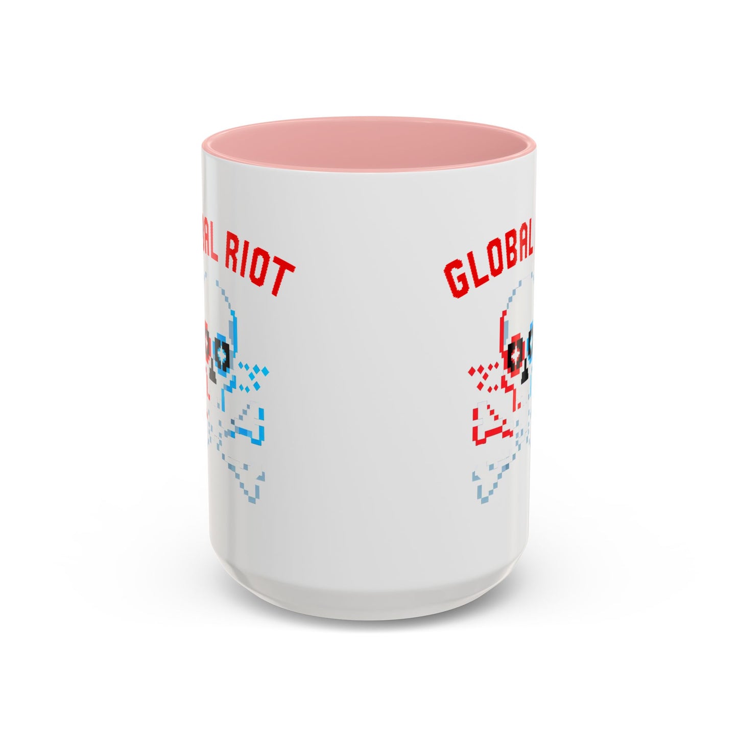 Taza de café con acento de Global Riot (325 ml y 433 ml)