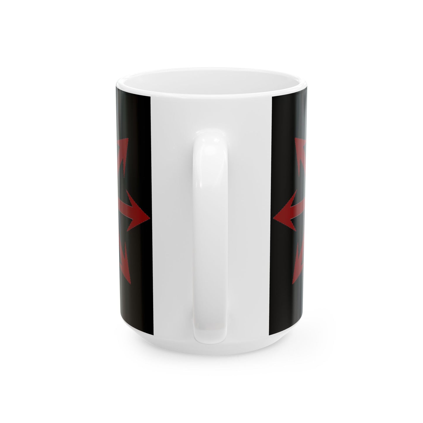 Chaos Symbol Ceramic Coffee Mug – 11oz & 15oz