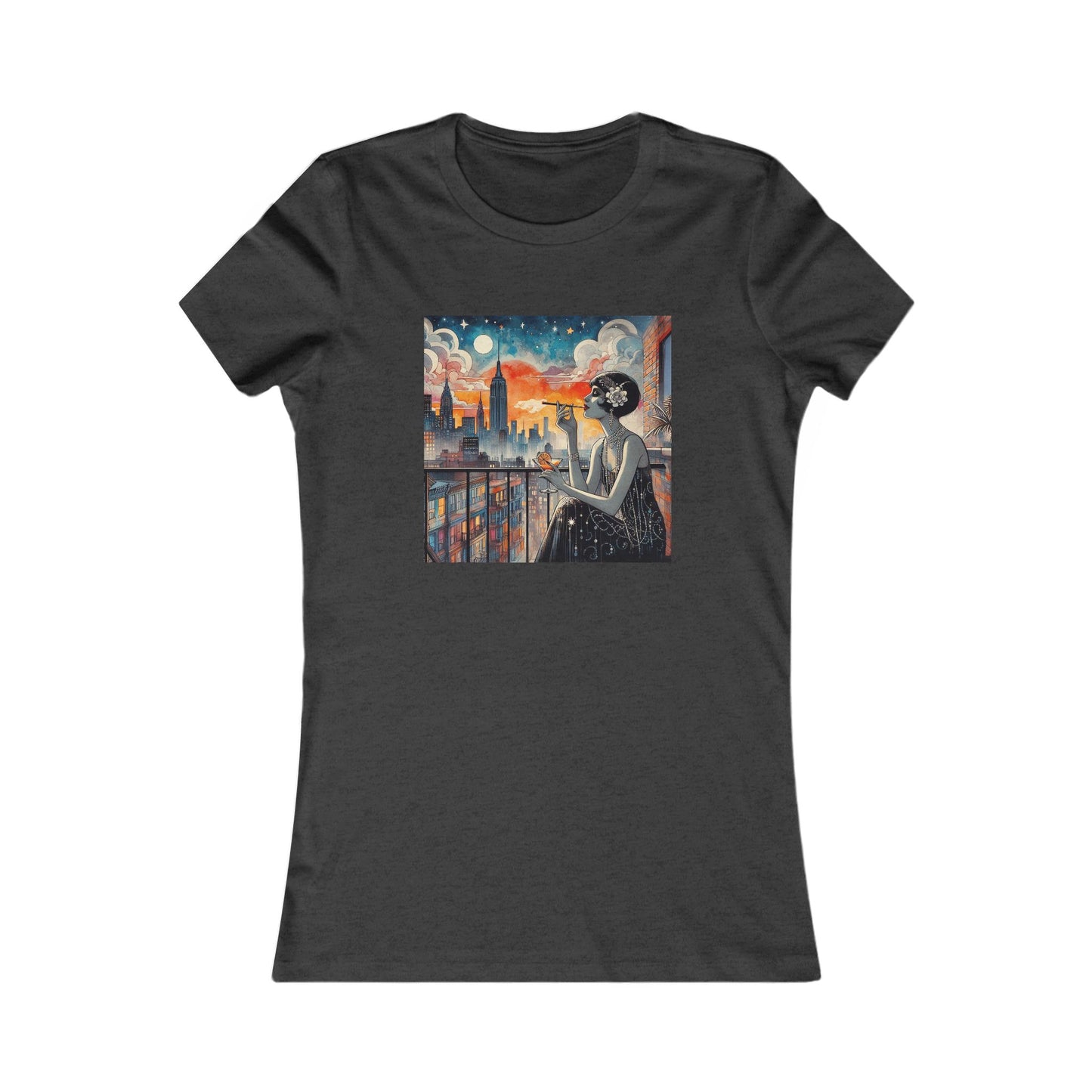 Camiseta de mujer "Escapismo del fuego"