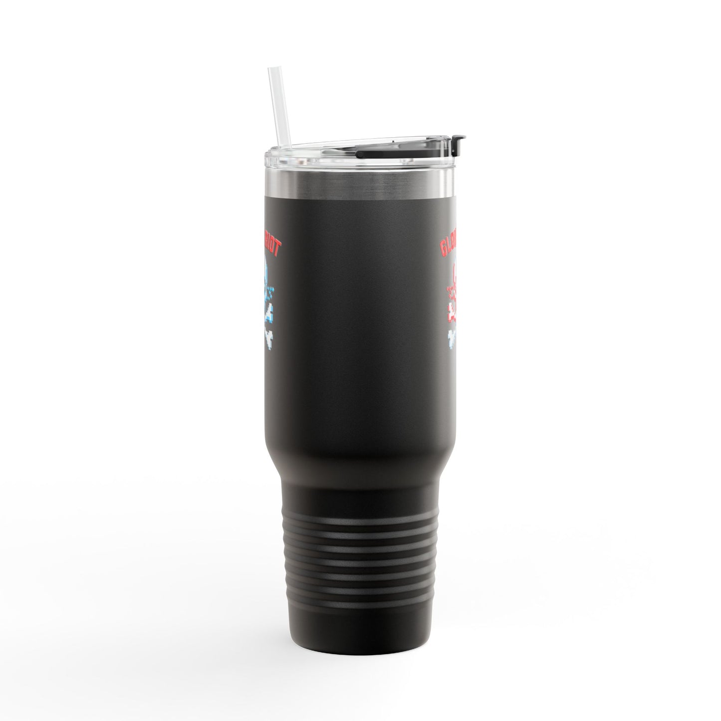Taza de viaje térmica con calavera pixelada de Global Riot, 114 g