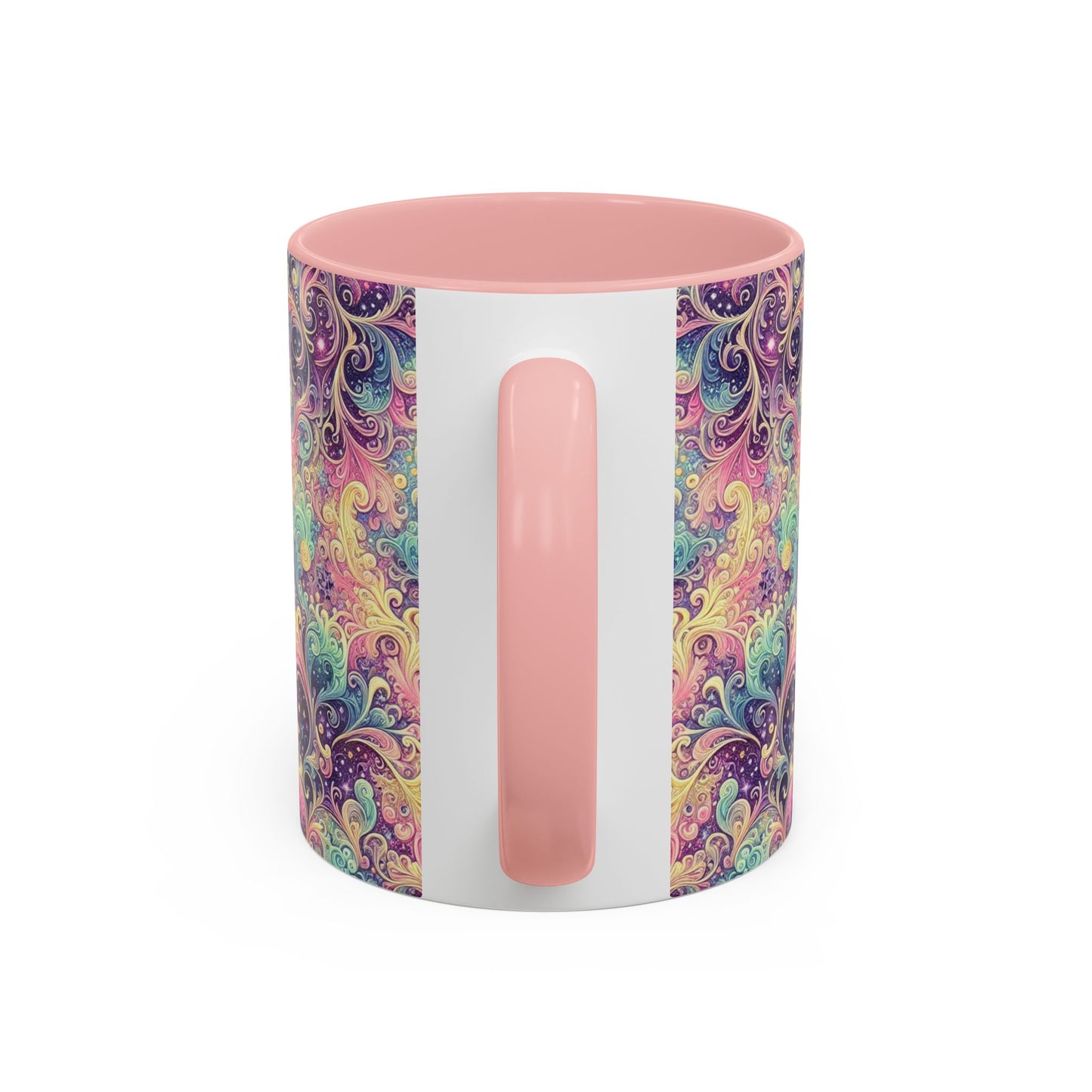 Taza de café con psicodelia pastel (325 y 430 ml)