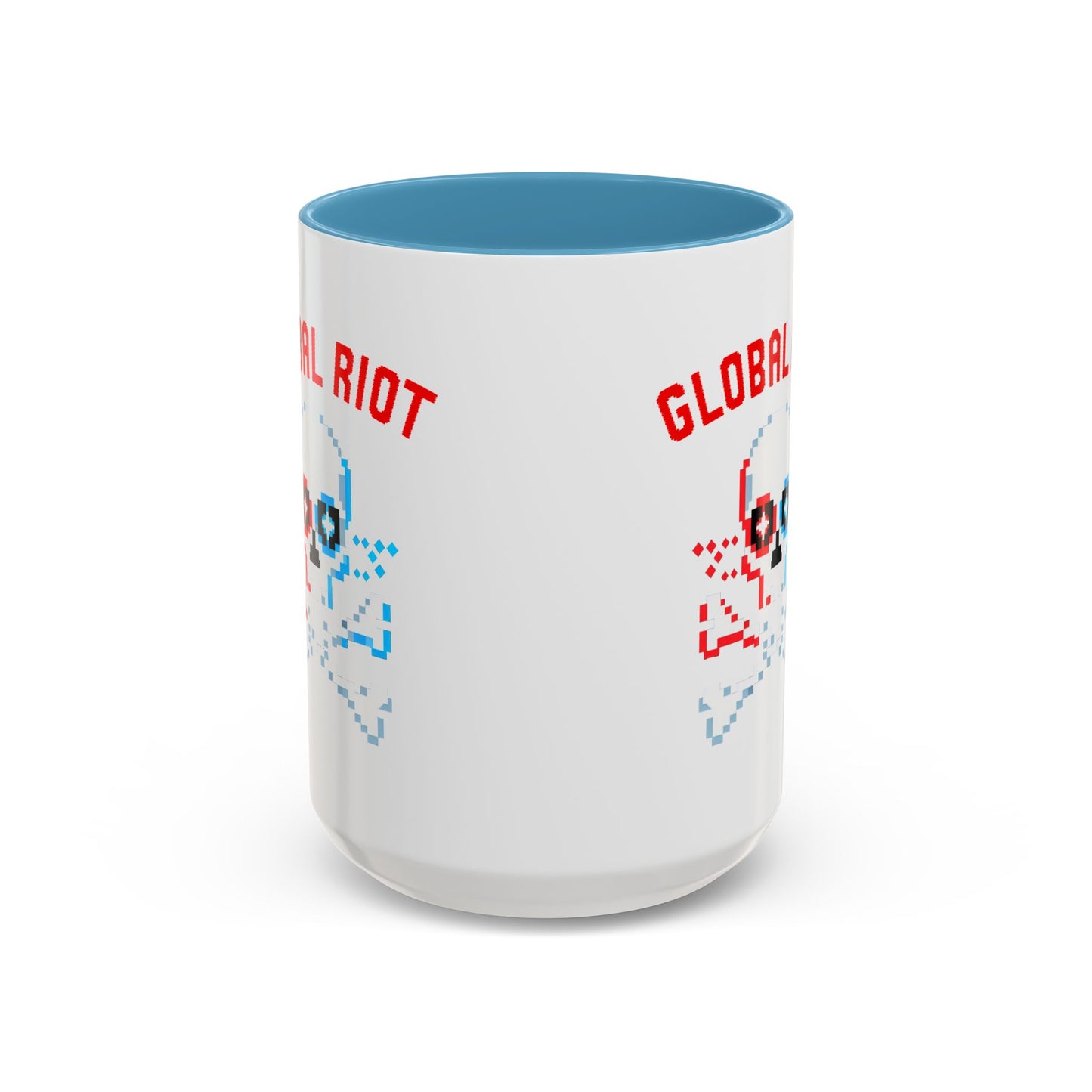 Taza de café con acento de Global Riot (325 ml y 433 ml)
