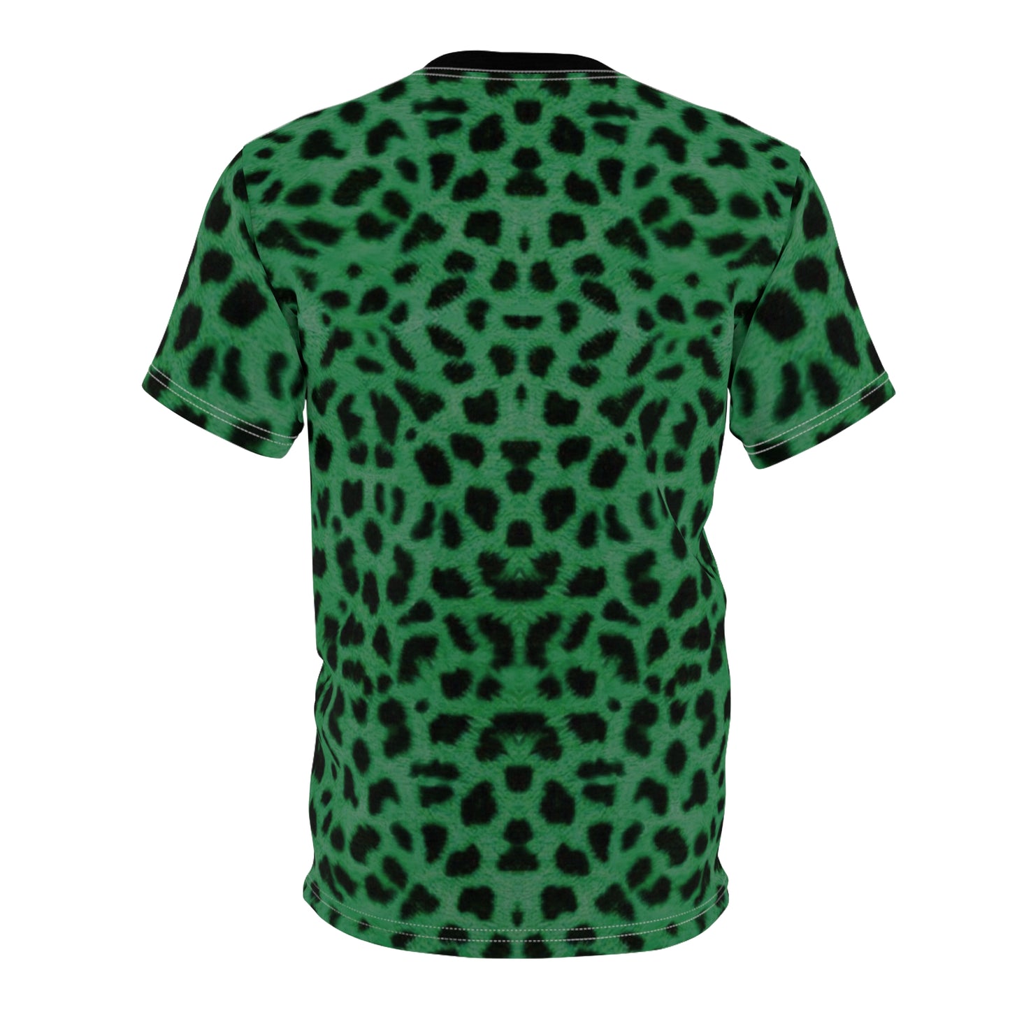 Global Riot Green Cheetah Print Unisex T-Shirt