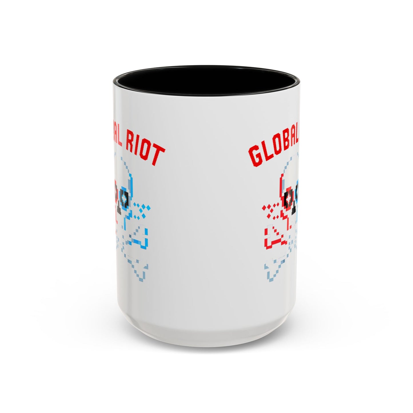 Taza de café con acento de Global Riot (325 ml y 433 ml)