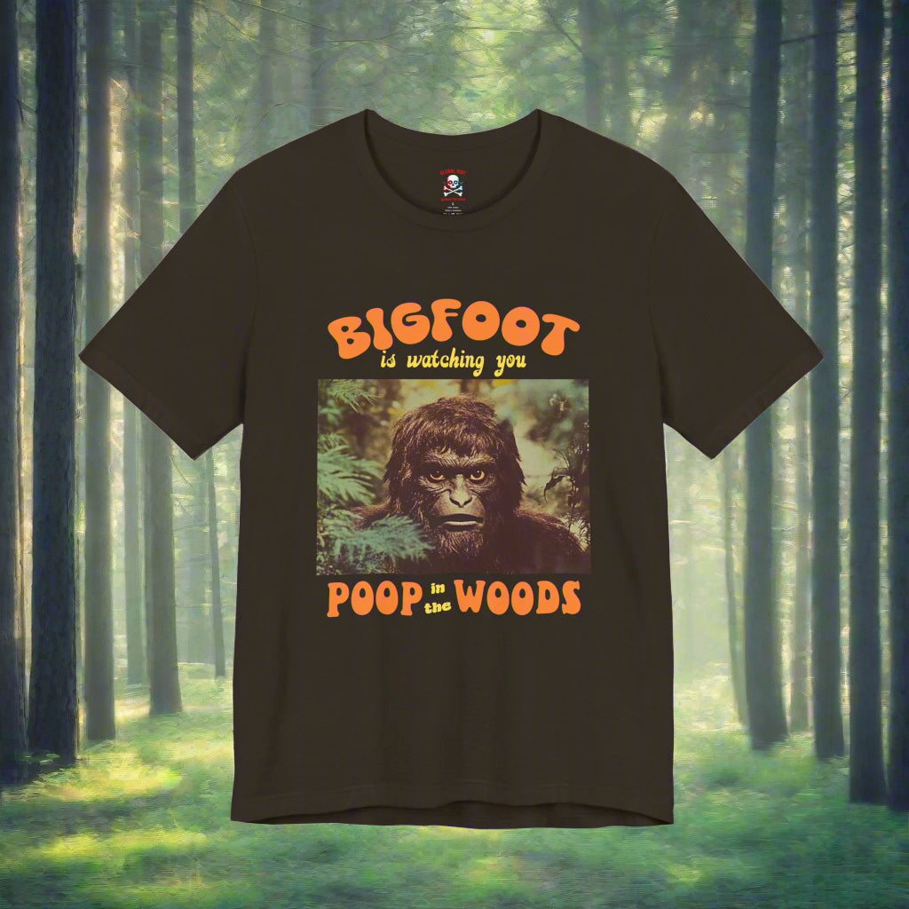 Bigfoot Is Watching You Unisex T-Shirt