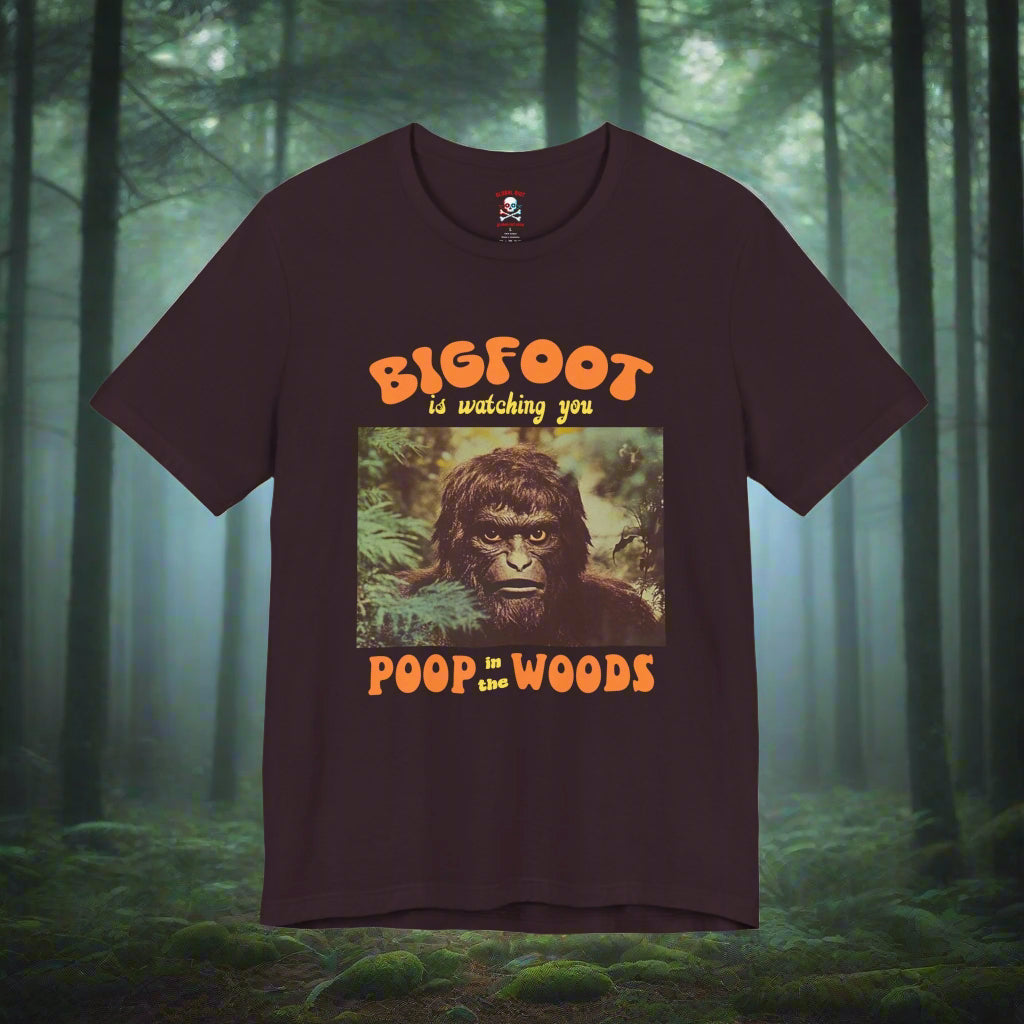 Bigfoot Is Watching You Unisex T-Shirt