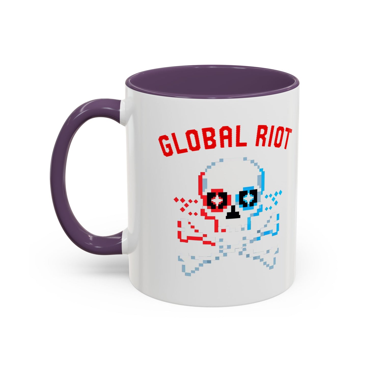 Taza de café con acento de Global Riot (325 ml y 433 ml)