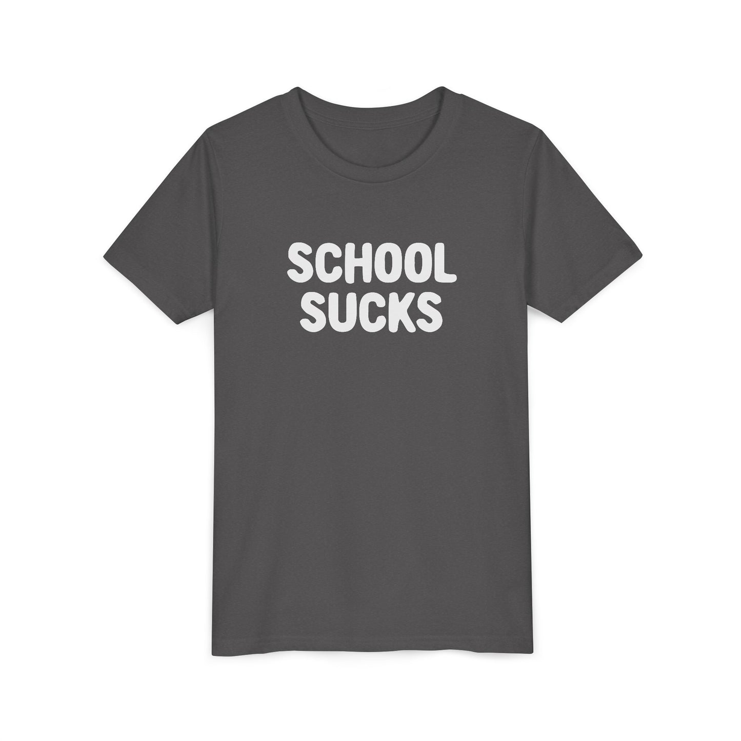 Camiseta "La escuela apesta" para niños