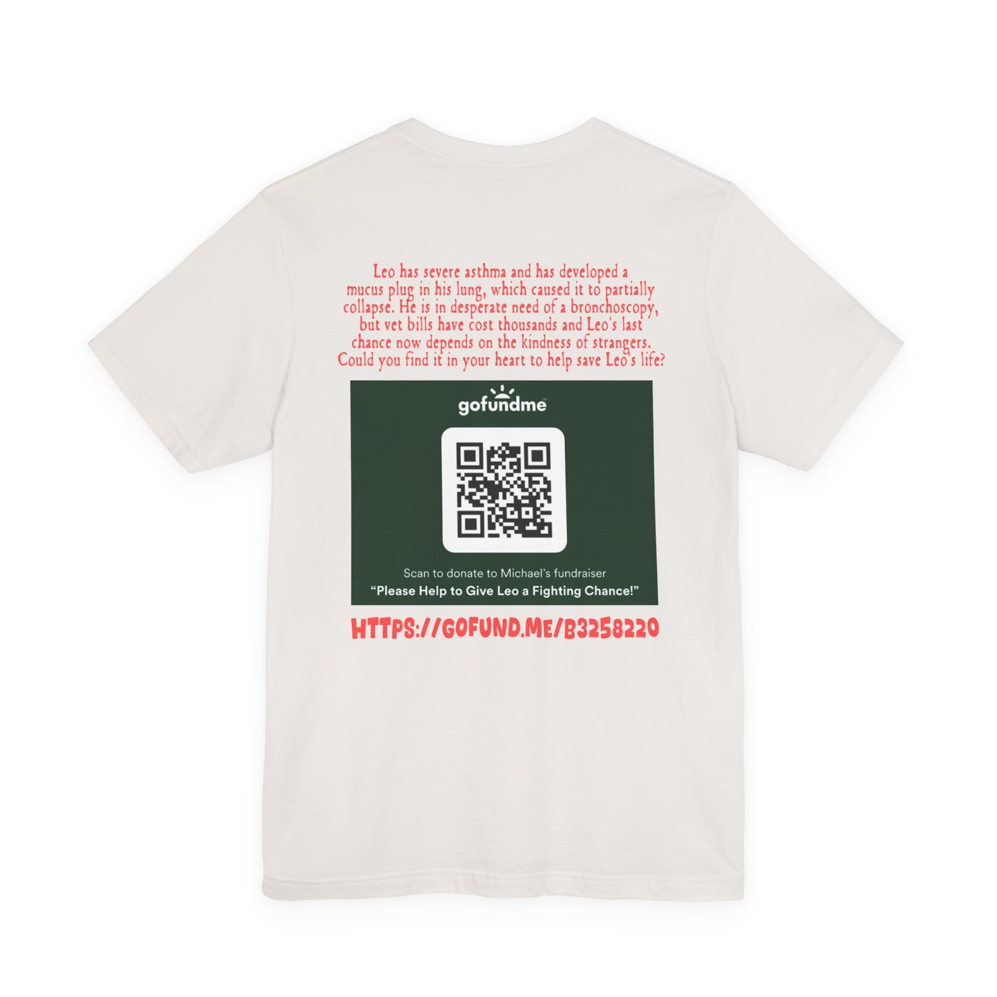 Please Save Leo the Cat Unisex T-Shirt