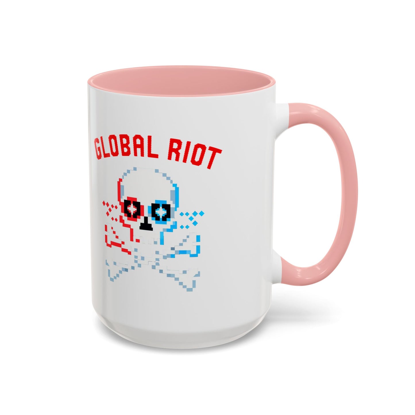 Taza de café con acento de Global Riot (325 ml y 433 ml)