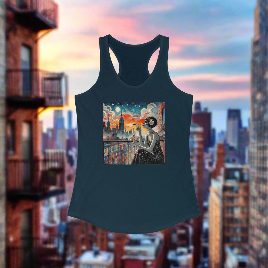 Fire Escapism Women’s Racerback Tank Top