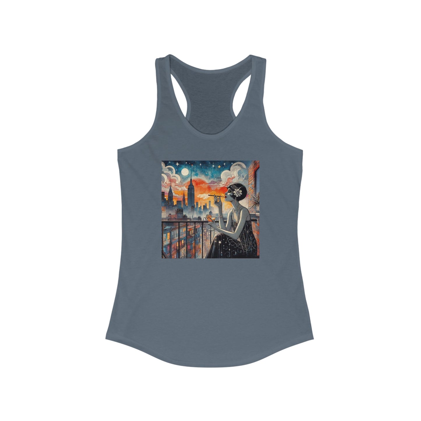 Fire Escapism Women’s Racerback Tank Top