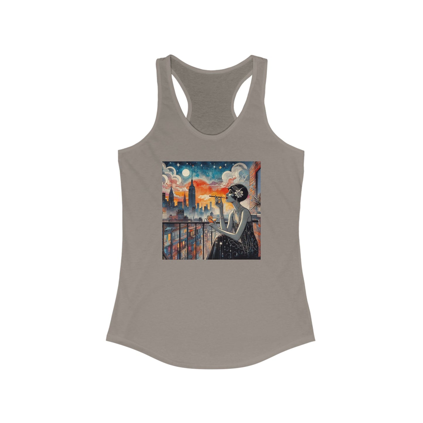 Fire Escapism Women’s Racerback Tank Top