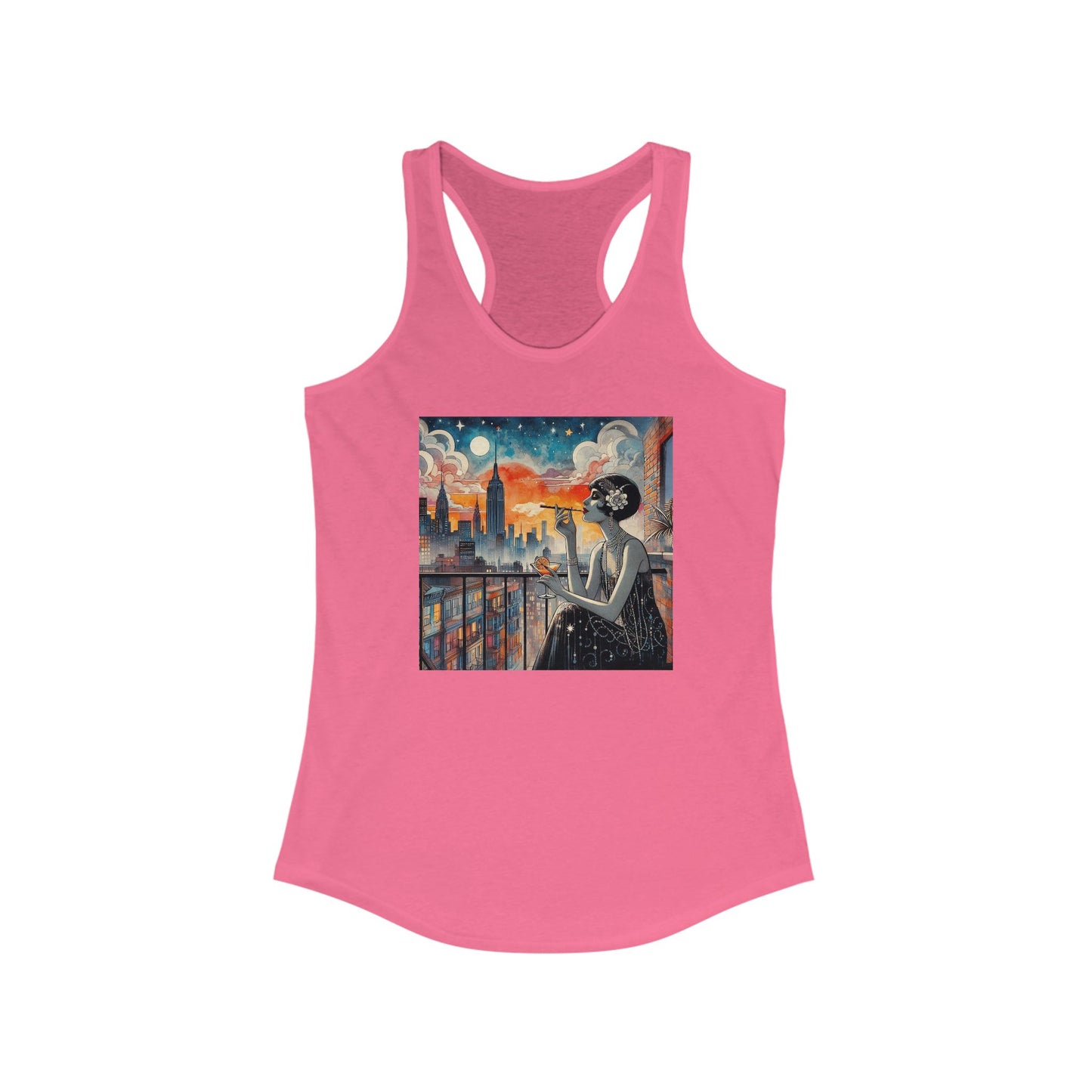 Fire Escapism Women’s Racerback Tank Top