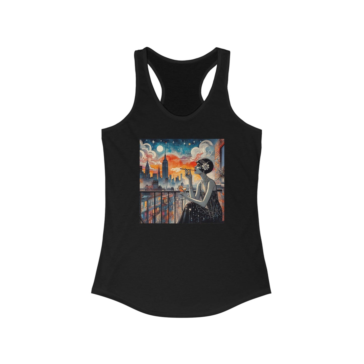 Fire Escapism Women’s Racerback Tank Top