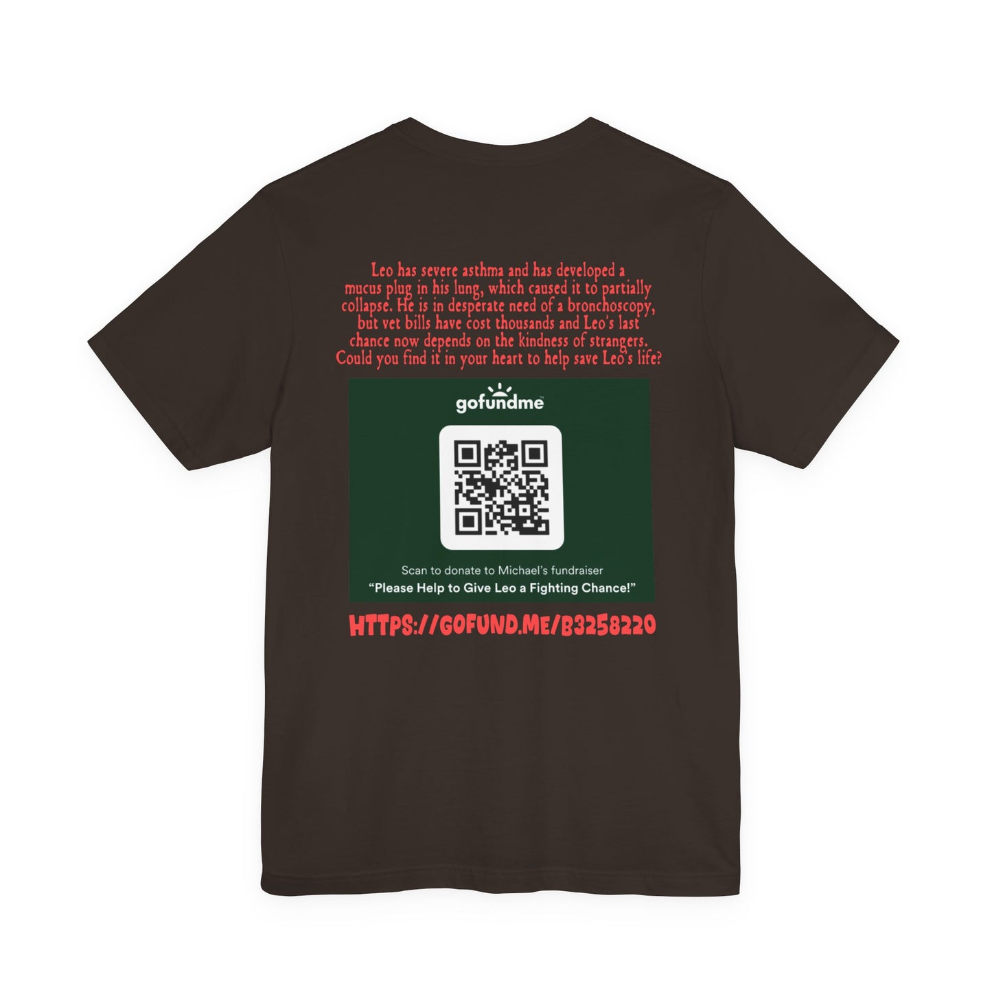 Please Save Leo the Cat Unisex T-Shirt