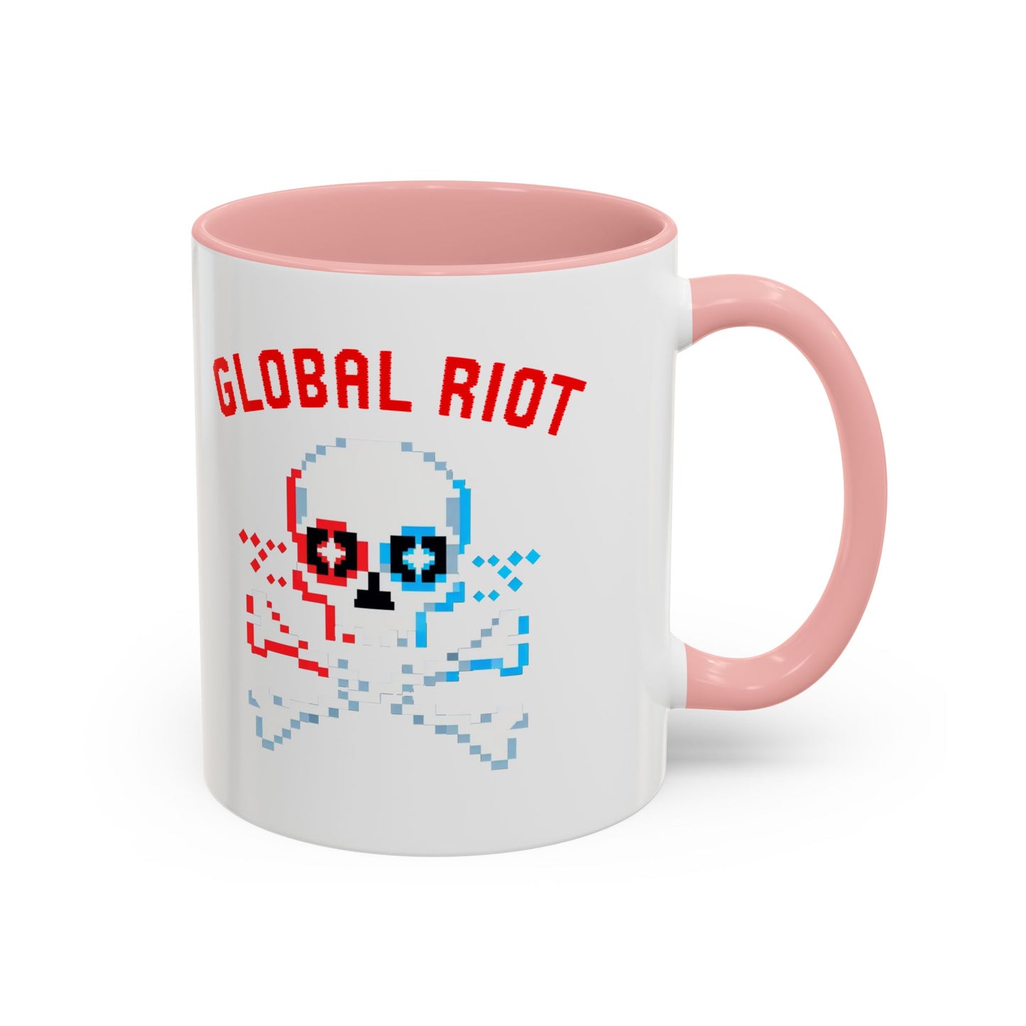 Taza de café con acento de Global Riot (325 ml y 433 ml)