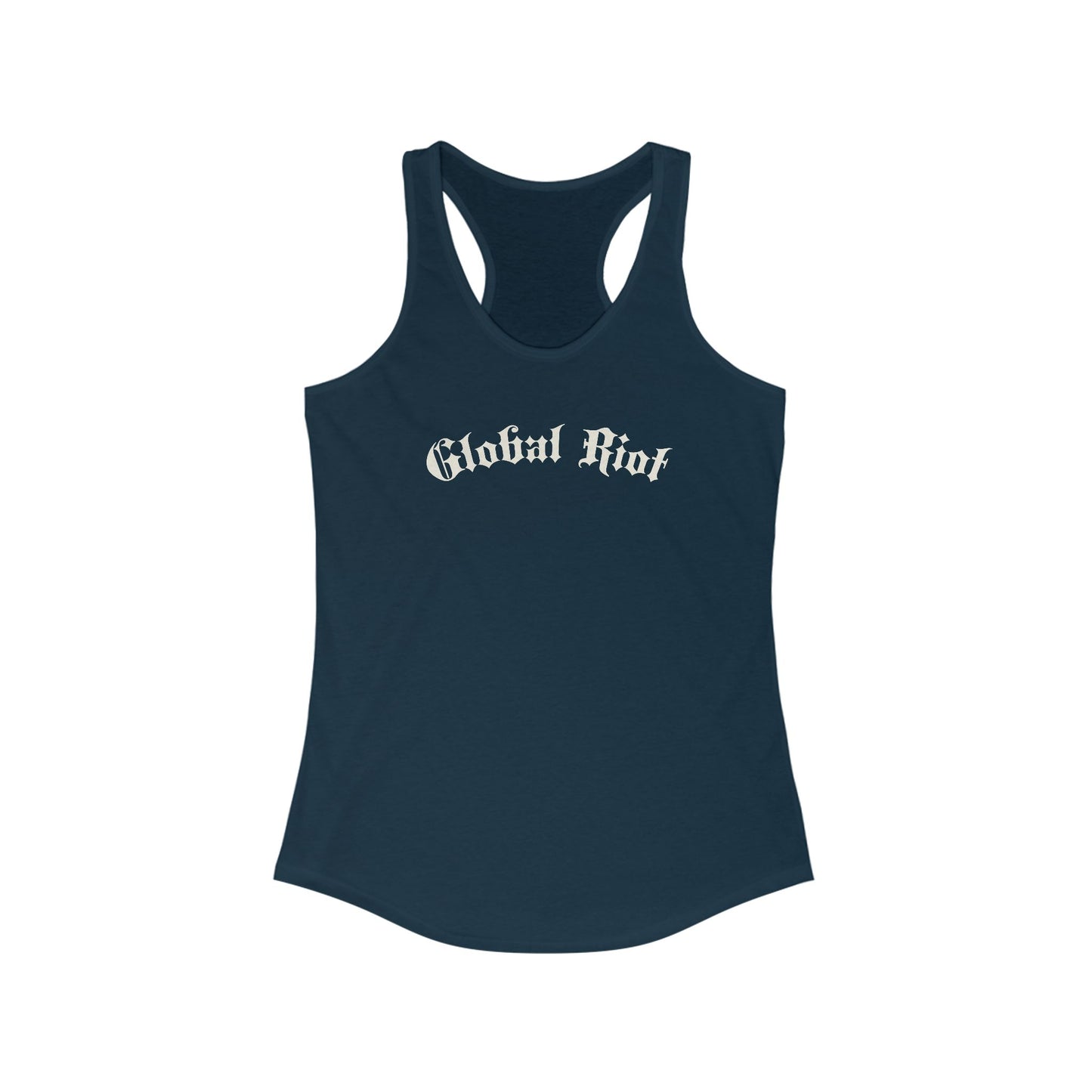 Camiseta sin mangas con espalda deportiva para mujer de Global Riot