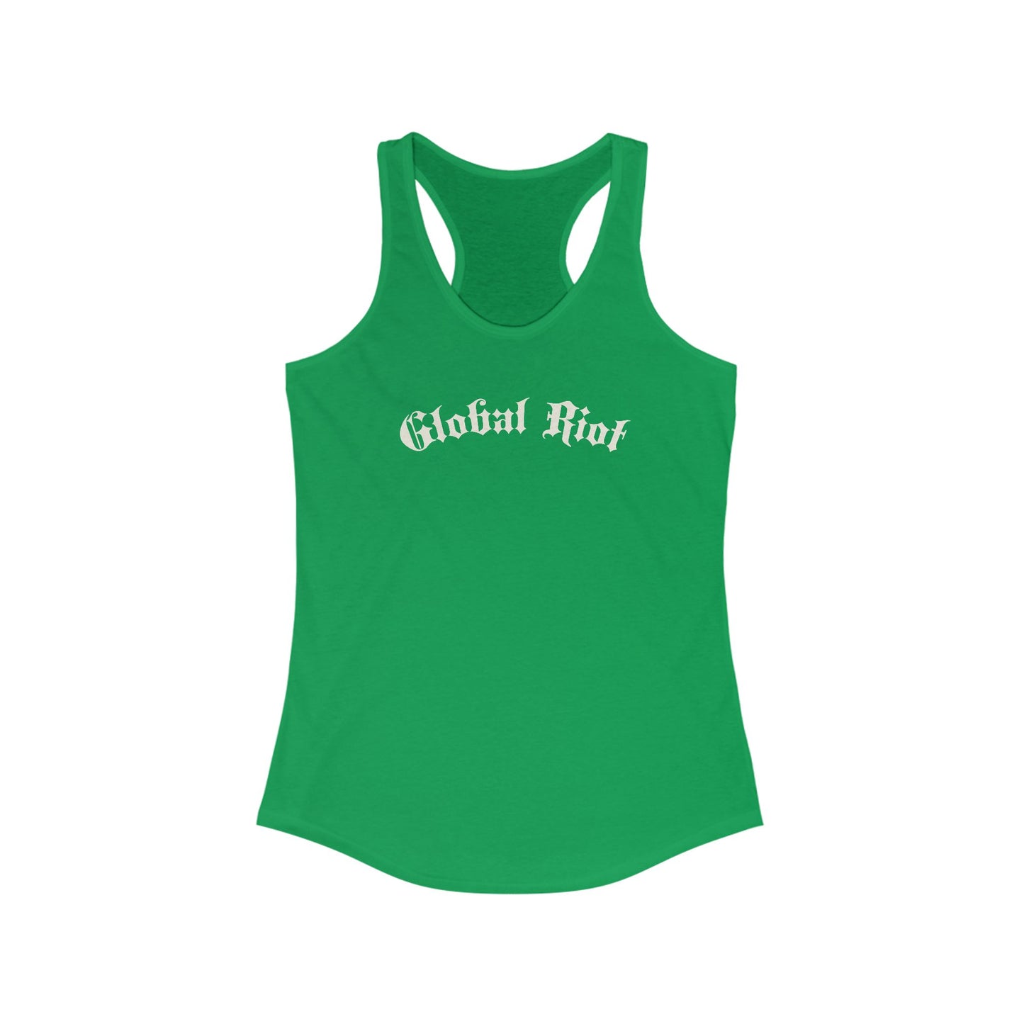 Camiseta sin mangas con espalda deportiva para mujer de Global Riot