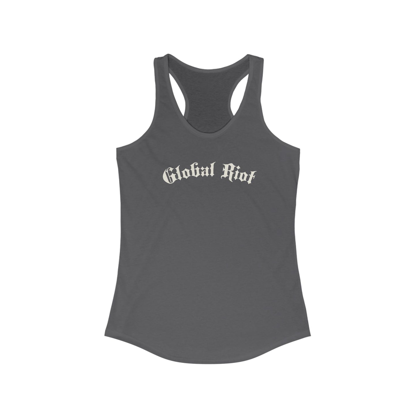 Camiseta sin mangas con espalda deportiva para mujer de Global Riot