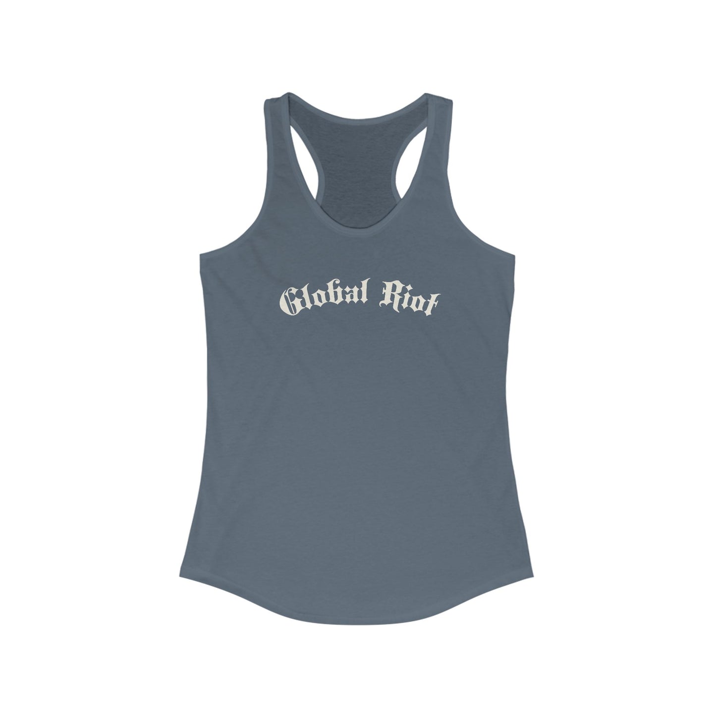 Camiseta sin mangas con espalda deportiva para mujer de Global Riot