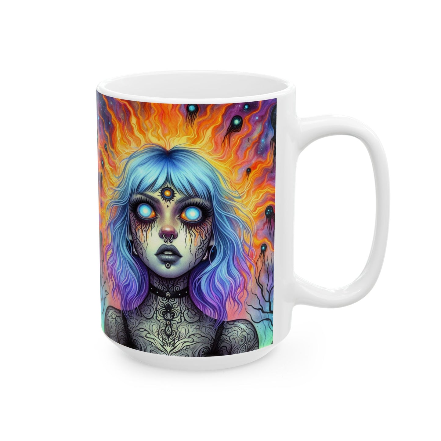 Transcendent Beauty Ceramic Mug, (11oz, 15oz)
