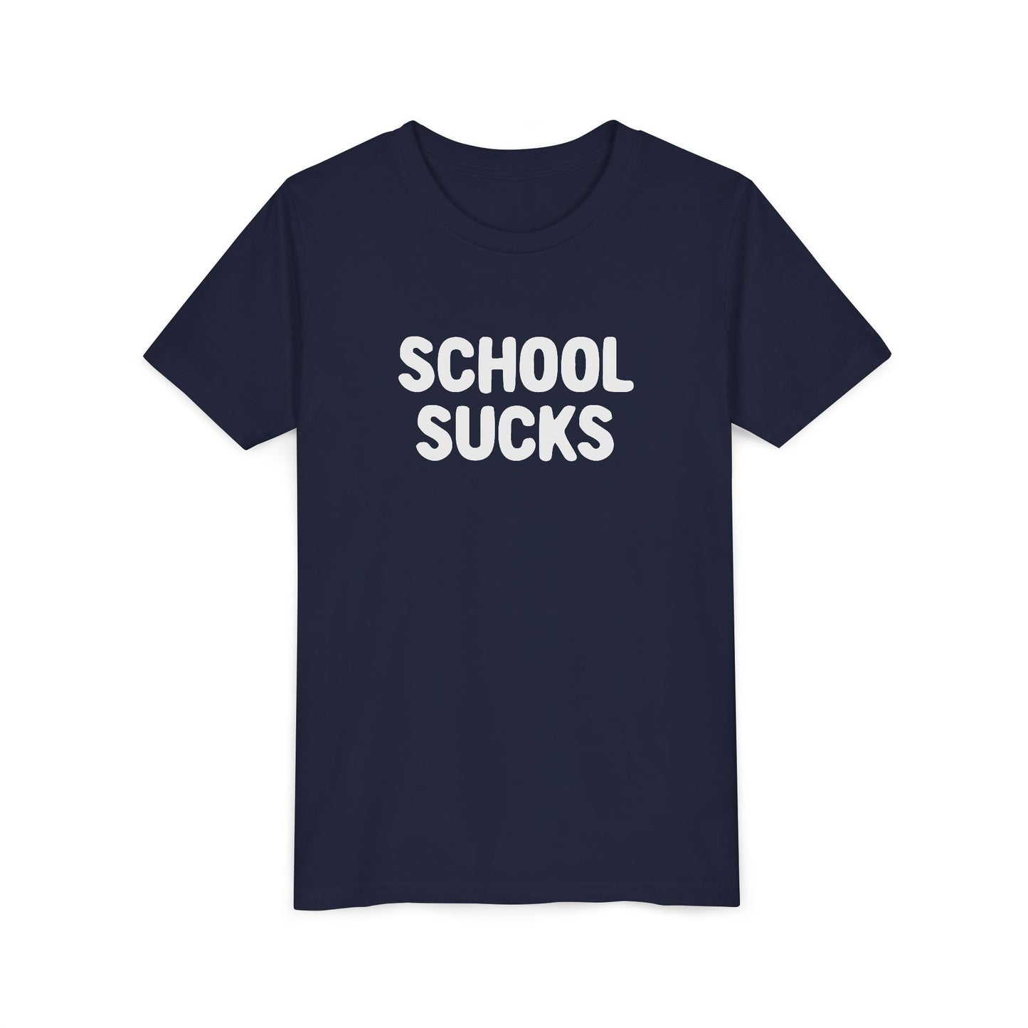 Camiseta "La escuela apesta" para niños