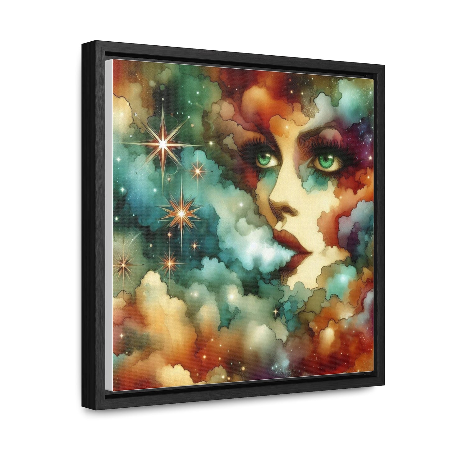 Diosa de la Creación, Lienzos de Galería, Marco Cuadrado